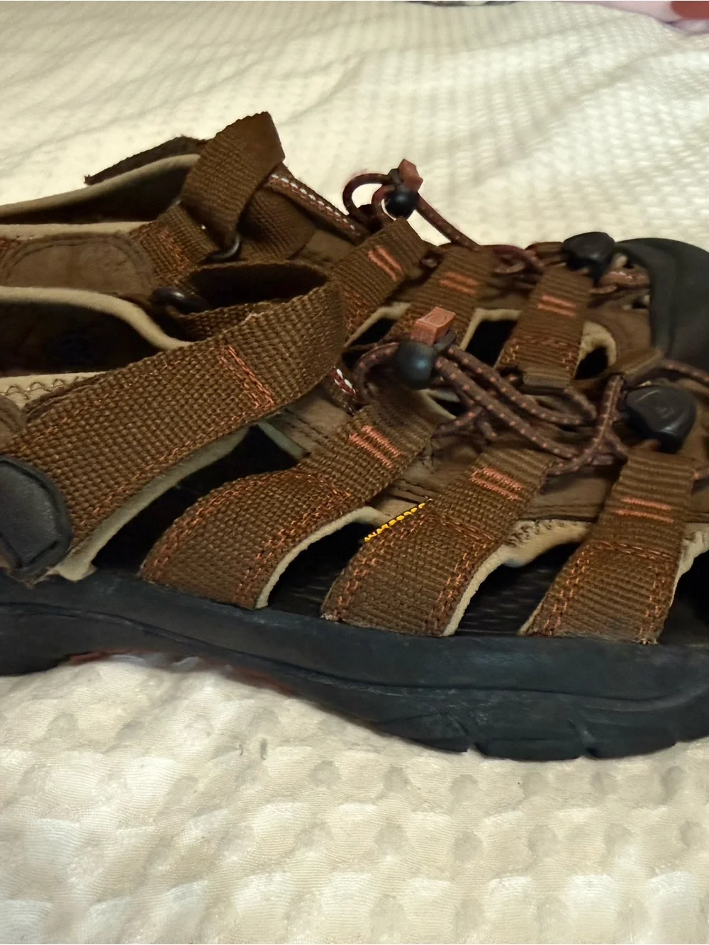 Keen Kids Brown Newport Closed-Toe Hiking Sandals